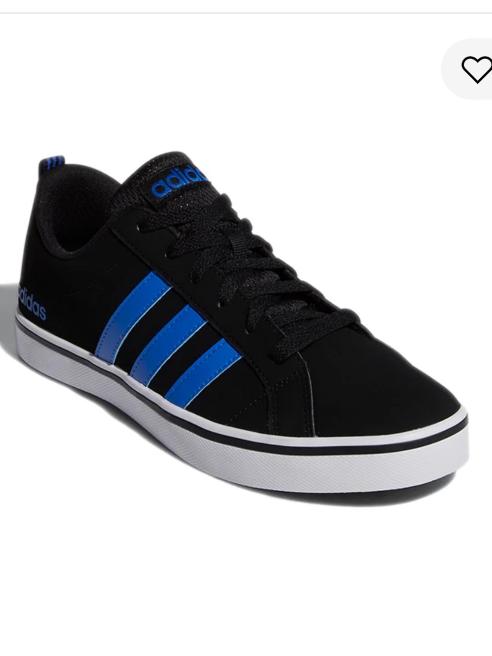 Adidas Men’s VS Pace Blue and Black Sneakers 
Size US 8